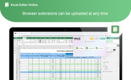 Excel Editor Online插件：Excel表格免费在线编辑器