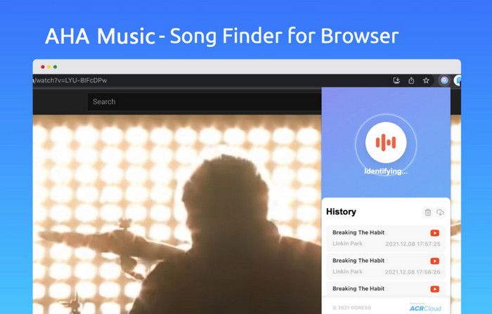 AHA Music 听歌识曲！自动识别浏览器中所播放的歌曲